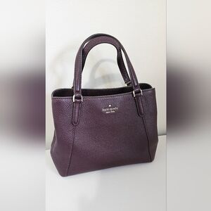 Kate Spade Deep Purple Satchel
